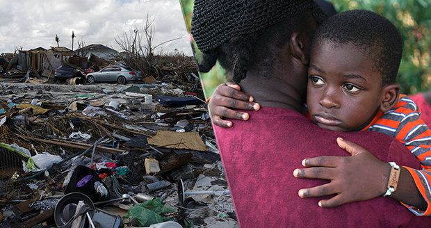 „Pomozte nám, prosím.“ Na Bahamách nemají po řádění hurikánu ani vodu, obětí je přes 50