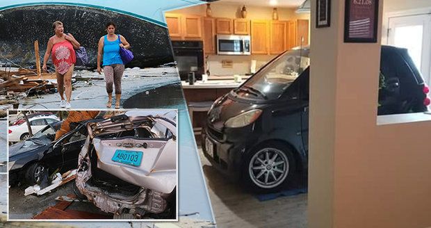 Kokain na pláži, auto v obýváku. Florida se chystá na úder smrtícího hurikánu Dorian