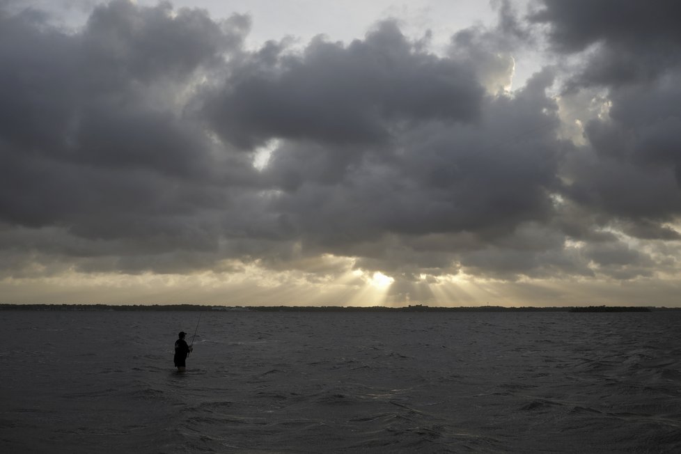 Florida se připravuje na příchod hurikánu Dorian. (3. 9. 2019)