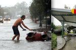 Zaplavené ulice, zničené domy, statisíce lidí bez proudu: Takto hurikán Florence pustoší USA