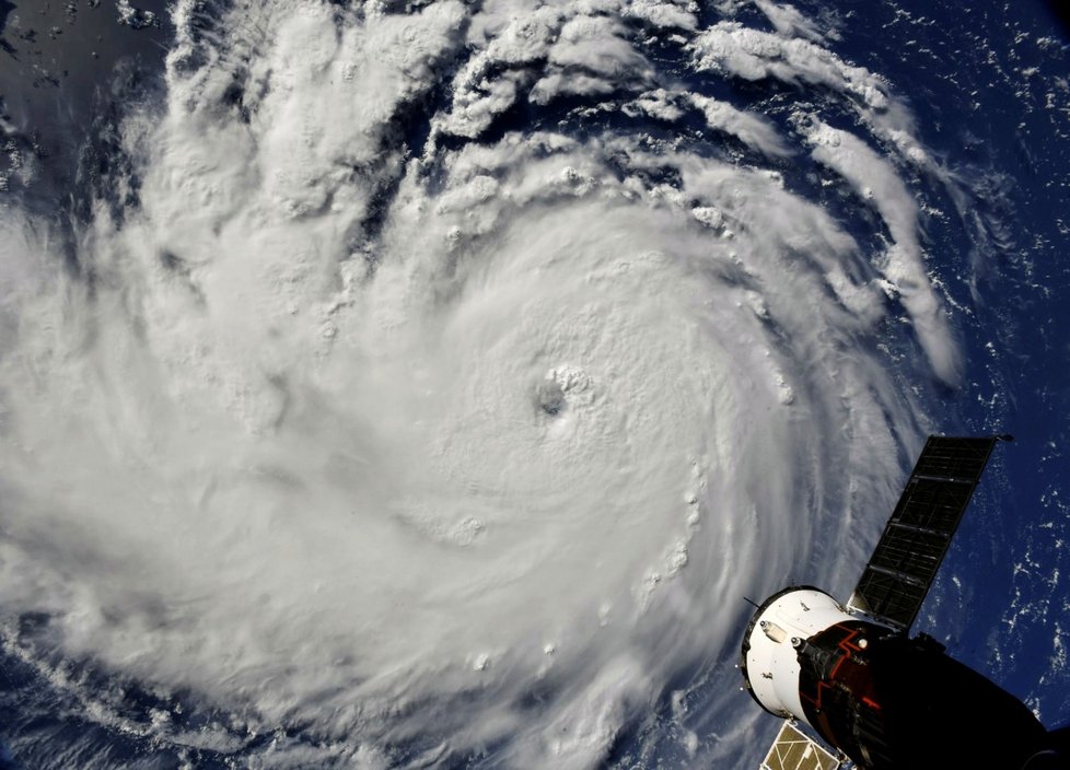 V Americe se připravují na hurikán Florence, 10. 9. 2018.