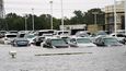 Americký Texas postihly mohutné záplavy kvůli tropické bouři Harvey