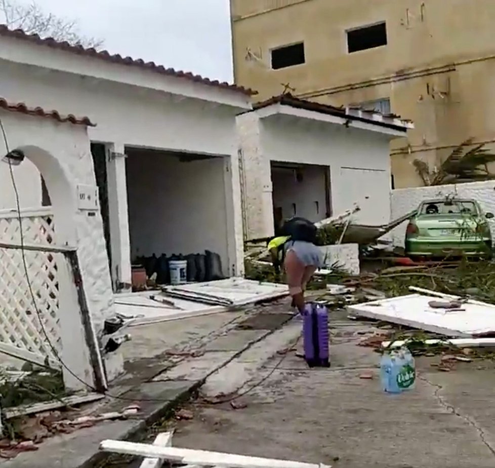 Hurikán Irma zasáhl ostrov Svatého Martina.