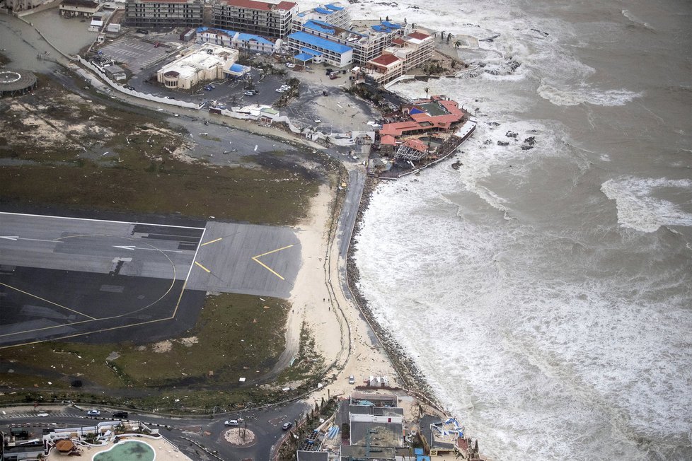 Hurikán Irma napáchal v Karibiku rozsáhlé škody