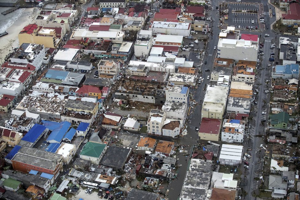 Hurikán Irma napáchal v Karibiku rozsáhlé škody