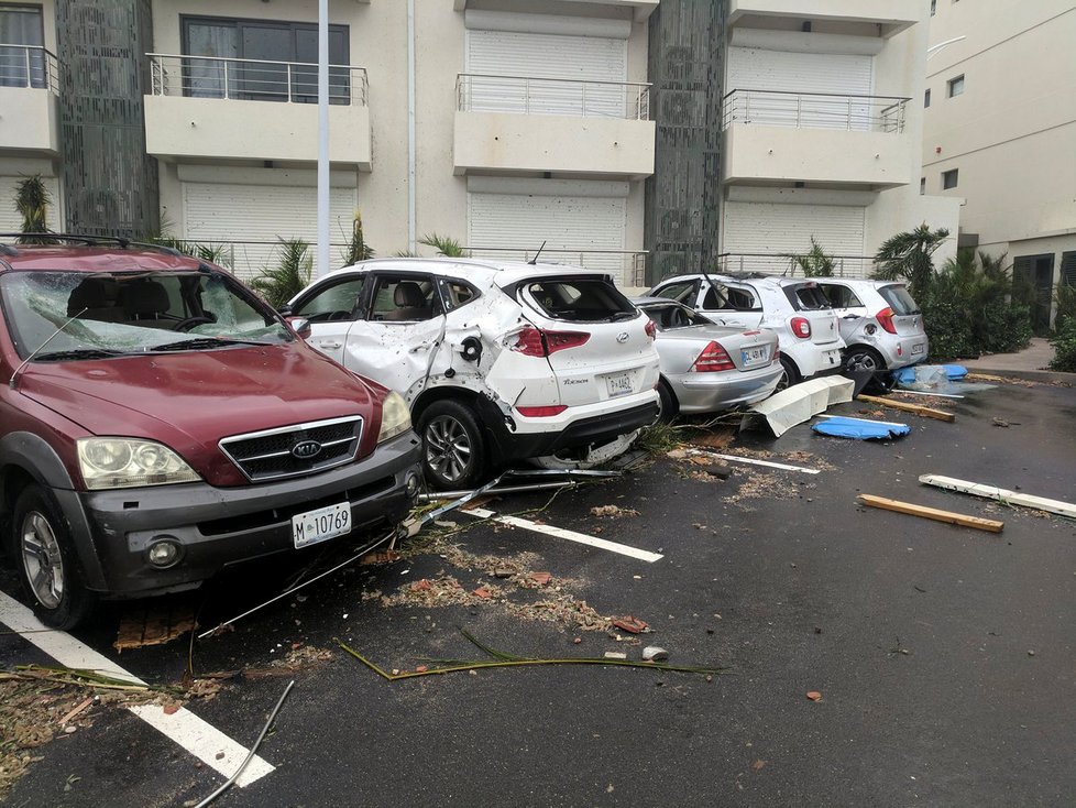 Hurikán Irma zpustošil ostrov Svatý Martin