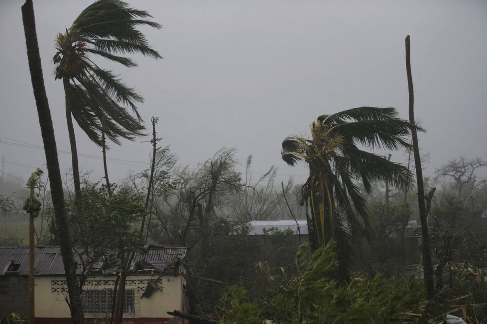 Následky hurikánu Matthew, který se přehnal přes Haiti a Bahamy.