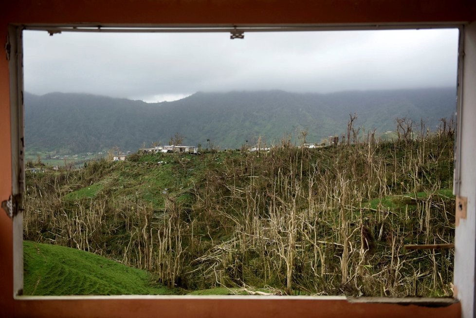 Následky hurikánu Maria v Portoriku