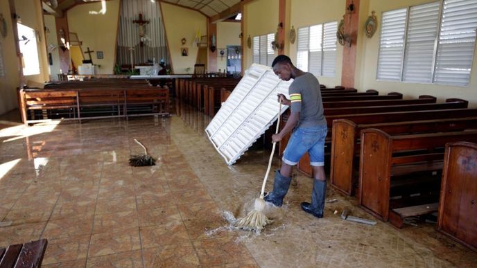 Následky hurikánu Matthew na Haiti