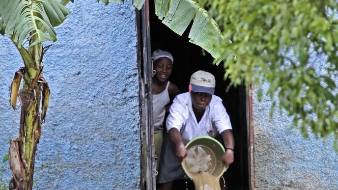 Hurikán na Haiti