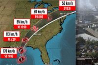 Hurikán Nate už zabil 28 lidí. Míří na New Orleans, které zpustošila Katrina