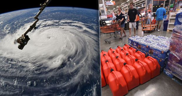 Na USA se řítí nebezpečný hurikán Florence. Může být nejničivější za poslední desítky let