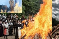 Nejnáročnější natáčení Matěje Hádka: Opravdu hořel jako Jan Hus! A dusil se v plamenech