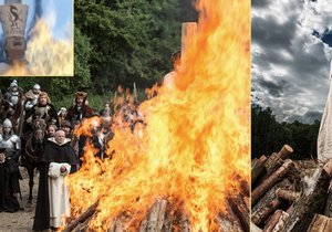 Strach, obrovský žár, dusivý kouř!