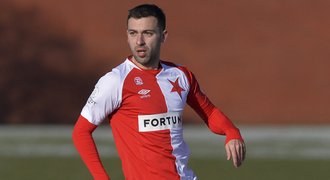 Slavia udeřila po poločase už bez Hušbauera, Táborsko zdolala 3:1