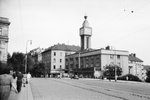 Pohled na vršovický Husův sbor z roku 1948.
