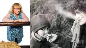 Hospodyně ze Slunečné Iva Hüttnerová (73): V mládí učila syna kouřit!