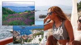 Zpěvačka Beyoncé o jadranském ostrovu: Na Hvaru je ráj na zemi!