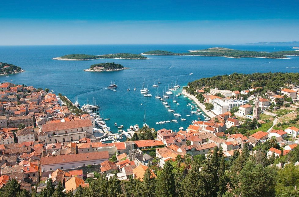 Město Hvar, kde se tragédie udála