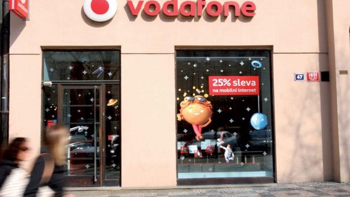 Hvězdičky u Vodafonu navozují téměř vánoční náladu