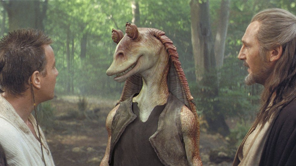 Jar-Jar Binks v novém pokračování Hvězdných válek už není.