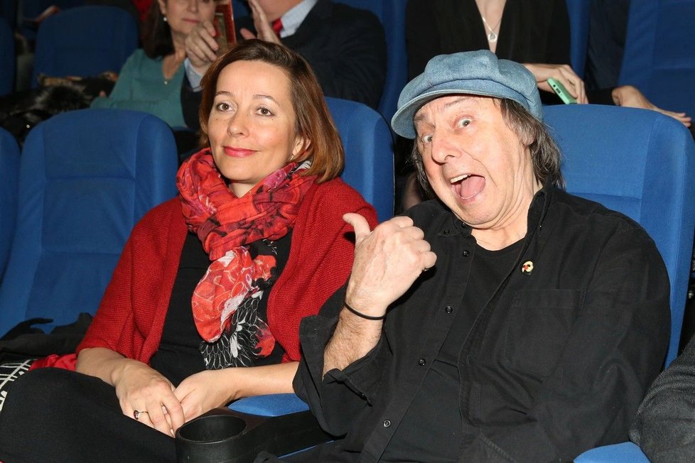 Boris Hybner s manželkou