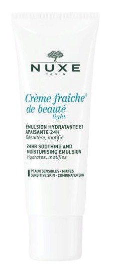 Hydratační a zklidňující emulze Creme Fraiche de Beauté, Nuxe, 620 Kč (50 ml). Koupíte na www.nuxe-kosmetika.cz