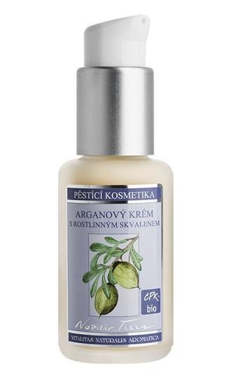 Arganový krém s přírodním skvalanem, Nobilis Tilia, 444 Kč (50 ml). Koupíte na www.eshop.nobilis.cz.