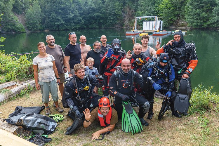 Hydronaut Project: V srpnu 2020 tým kolem Matyáše vytvořil nový český rekord v pobytu pod vodou - více než 175 hodin