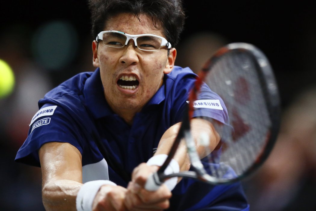 Hyeon Chung patří k velkým nadějím světového tenisu