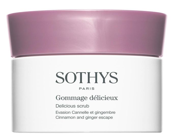 Delikátní peeling s vůní zázvoru a skořice, Sothys, 1320 Kč, www.sothys.cz