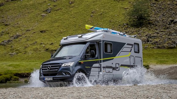 Obytňák pro dobrodruhy. Hymer ML-T Crossover se terénu nezalekne