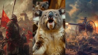 Umělá inteligence ilustrovala hymny podruhé: Australané jako koaly, dobyvačná Čína i vyZENované Japonsko