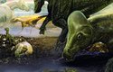 Dospělí hypakrosauři chránili svá hnízda před malými a mrštnými dinosauřími dravci