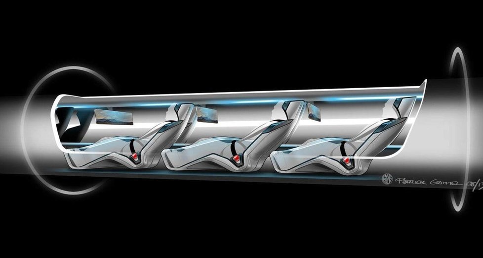 Musk tuto technologii, která má přepravovat cestující a náklad v kapslích podtlakovými trubkovými tunely, označuje za revoluci v dopravě.