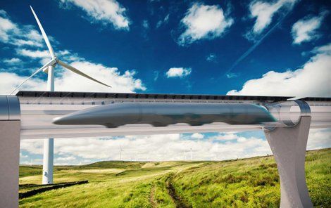 »Dálnice« hyperloopu se nebude dotýkat země.