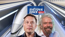 Levitující rychlovlak v potrubní poště. Branson závodí v Muskově projektu hyperloop