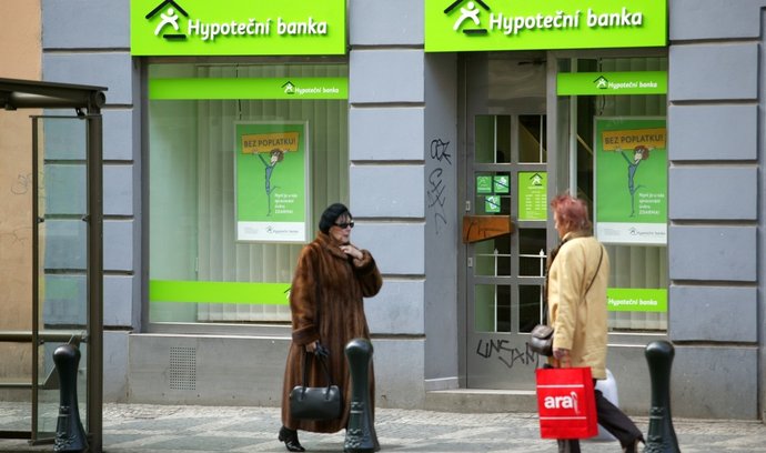 Pobočka Hypoteční banky, ilustrační foto