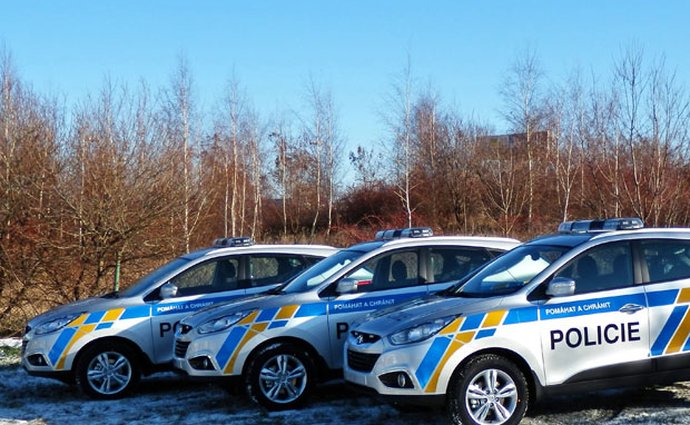Hyundai dodal deset automobilů Policii České republiky