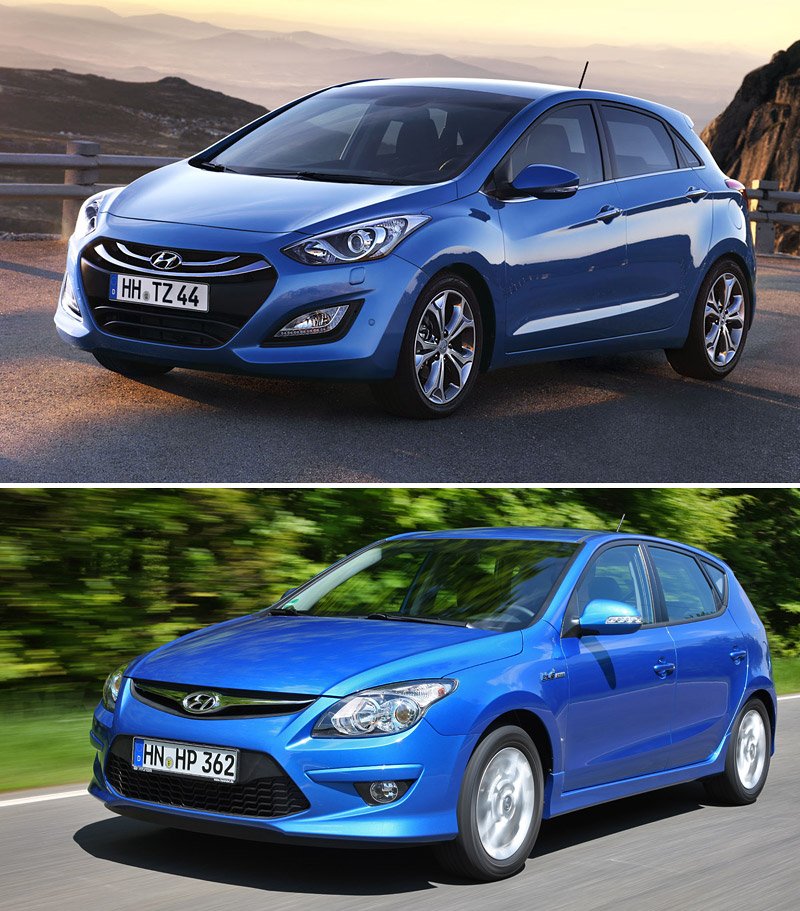 Srovnání: Dvě generace Hyundai i30