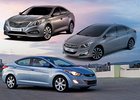 Designový trojboj: Hyundai Elantra vs. i40 vs. Grandeur - Fluidum třikrát jinak