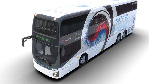 Hyundai představuje elektrický patrový autobus z vlastního vývoje 