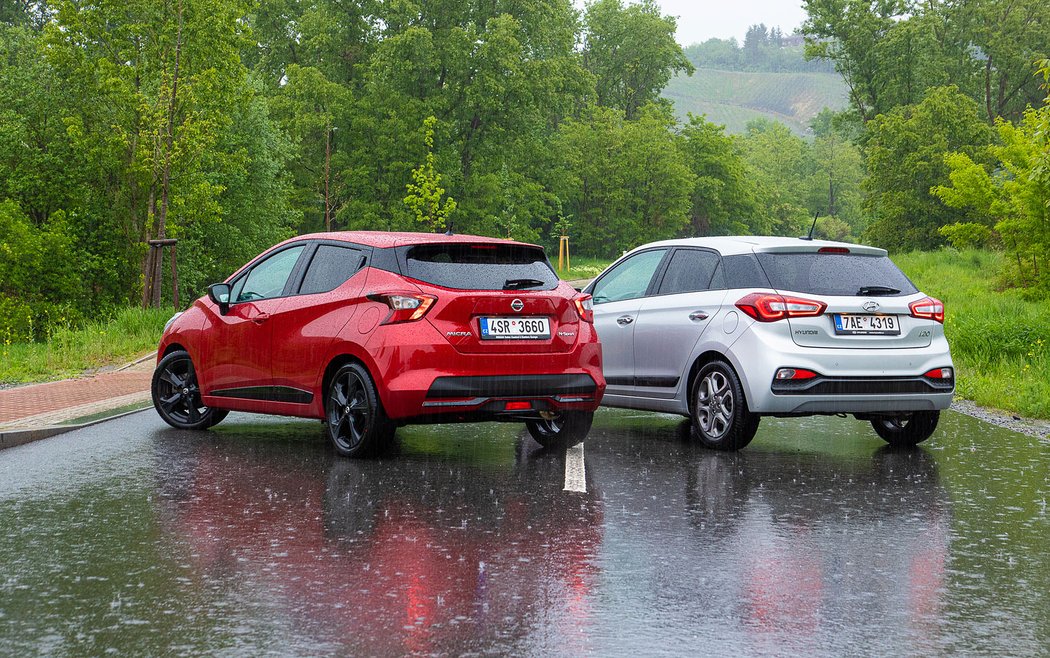 Hyundai i20 1.0 T-GDI vs. Nissan Micra IG-T 100 5MT