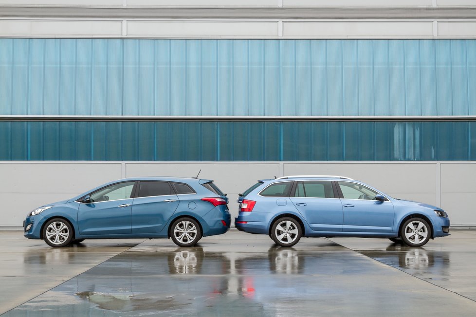 Hyundai i30 1.6 CRDi vs. Škoda Octavia 1.6 TDI