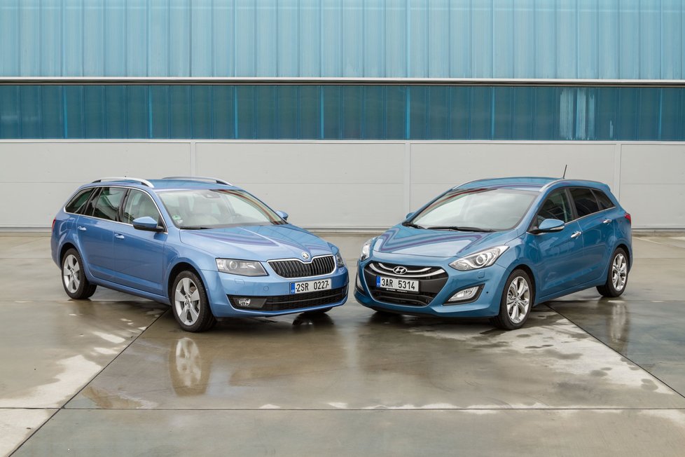 Hyundai i30 1.6 CRDi vs. Škoda Octavia 1.6 TDI