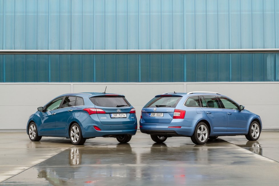 Hyundai i30 1.6 CRDi vs. Škoda Octavia 1.6 TDI