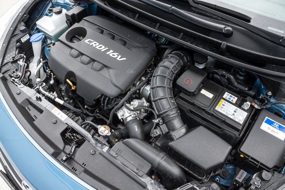 Turbodiesel hyundaie má příjemnější, měkčí chod a reálně nízkou spotřebu