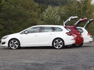 Hyundai i30 kombi 1.6 CRDi vs. Opel Astra ST 1.6 CDTI vs. Volkswagen Golf Variant 1.6 TDI