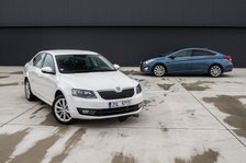 Hyundai i40 1.7 CRDi vs. Škoda Octavia 2.0 TDI