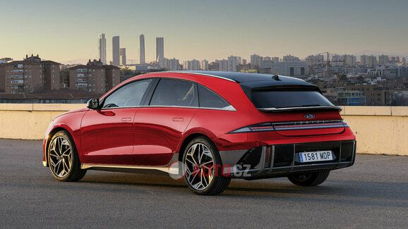Nový Hyundai Ioniq 6 jako kombi? Návrhář z Česka ukázal unikátní vizi